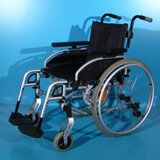 Scaun cu rotile din aluminiu B+B / latime sezut 43 cm